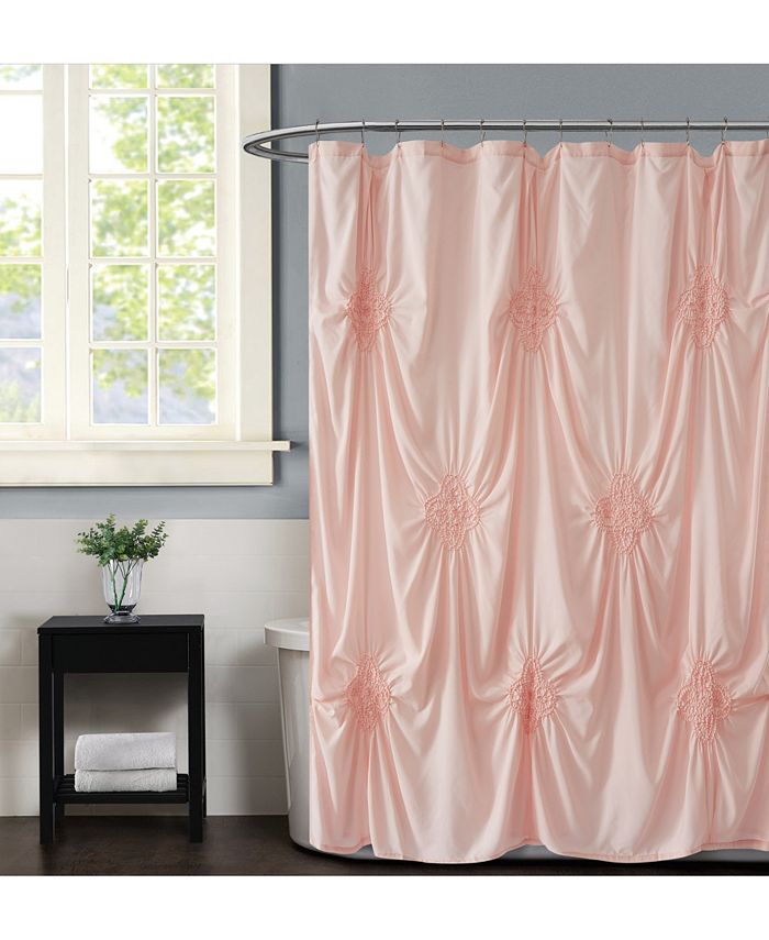 Christian Siriano New York Christian Siriano Ruched 72" x 72" Shower Curtain Macy's