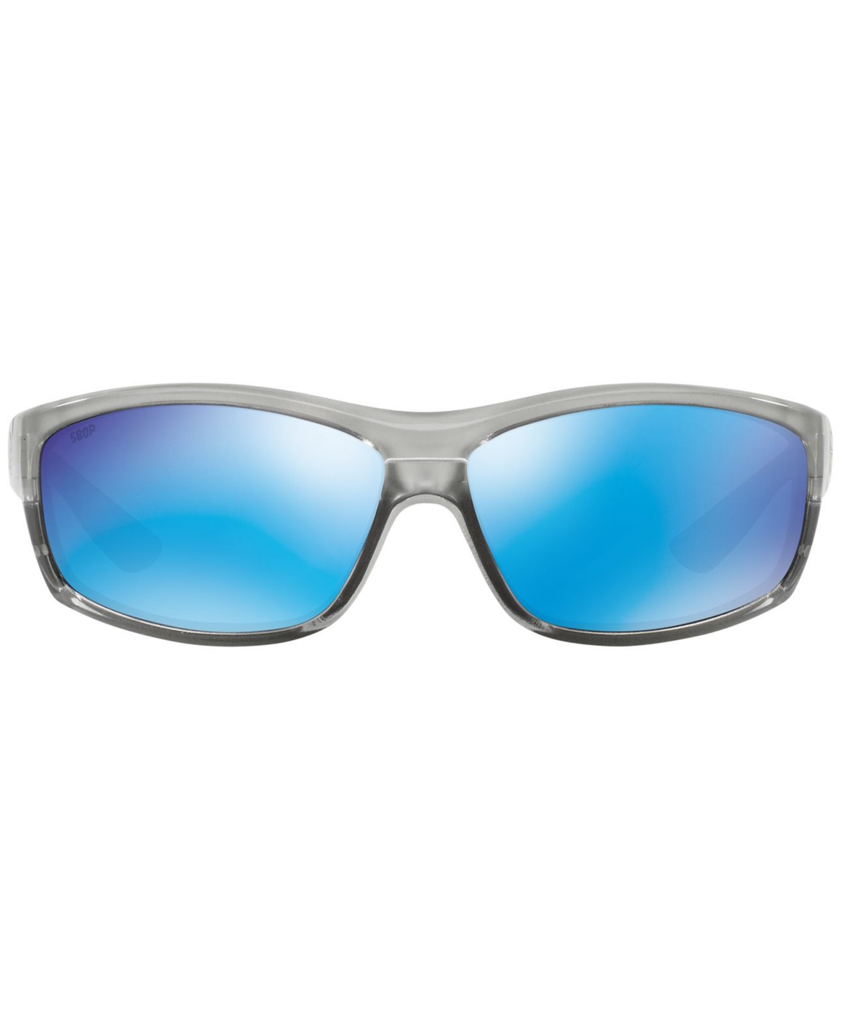 Shop Costa Del Mar Polarized Sunglasses, Saltbreak 65p In Silver,blue Mir Pol