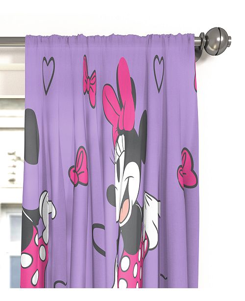 Disney Minnie Mouse Purple Love 63 Drapes Reviews Window
