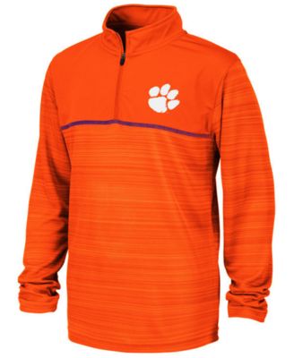 clemson quarter zip pullover