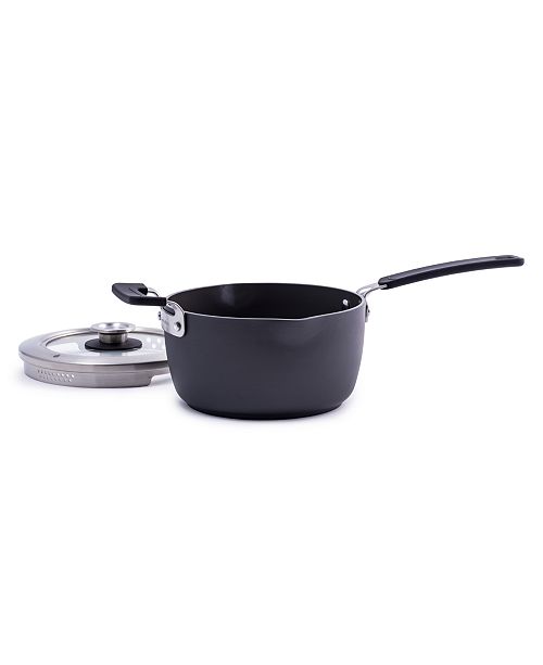 GreenPan Levels 3Qt. Stackable Ceramic Nonstick Saucepan with