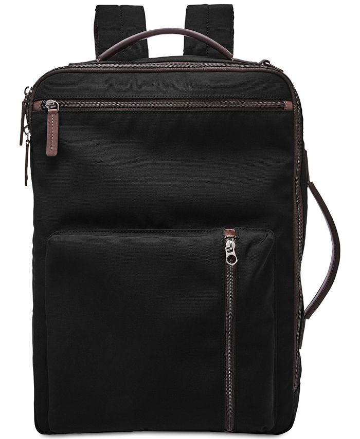 Fossil Men s Buckner Convertible Work Bag Backpack Macy s