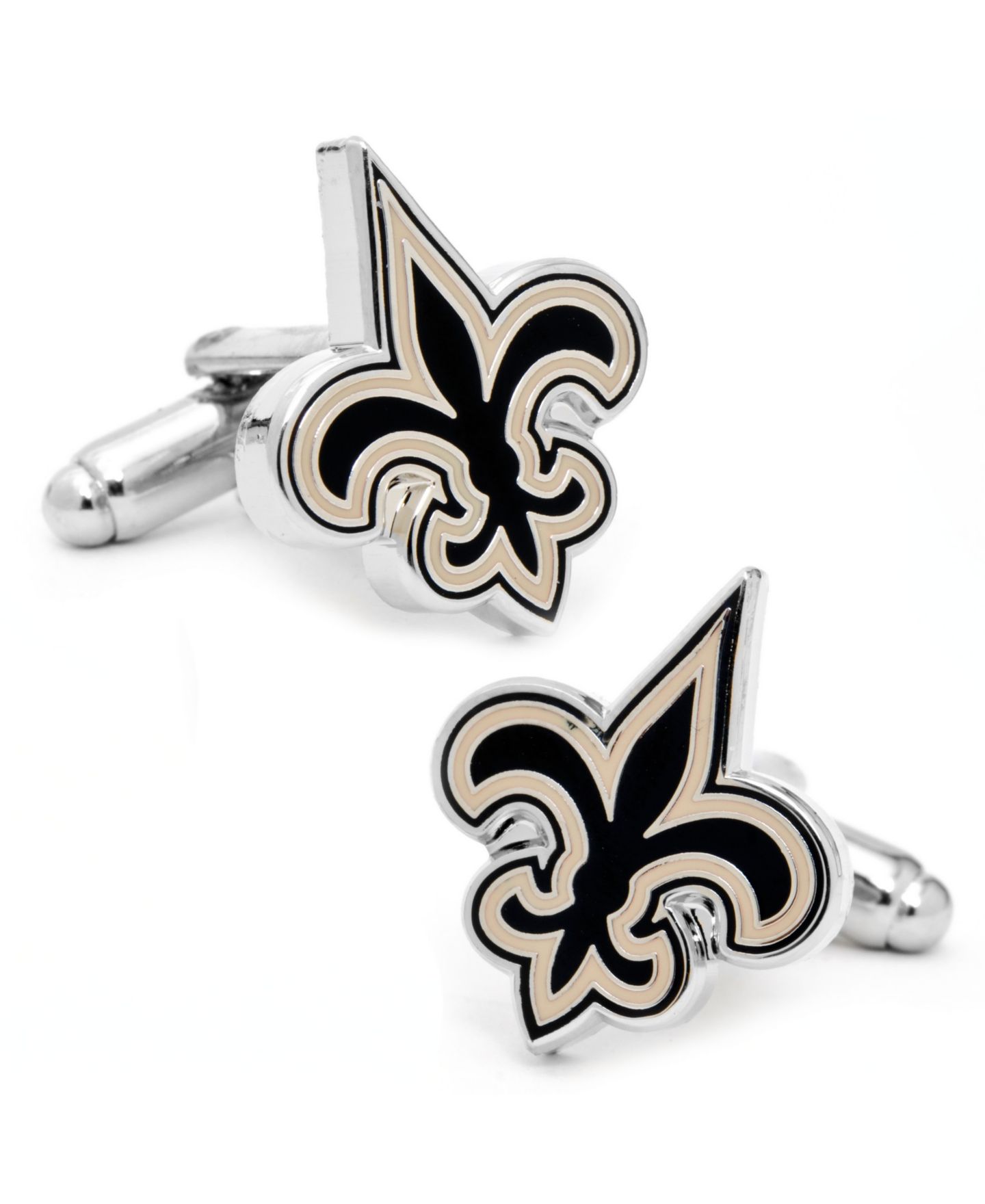 Мужские запонки Cufflinks Inc. New Orleans Saints Cufflinks — фото 1