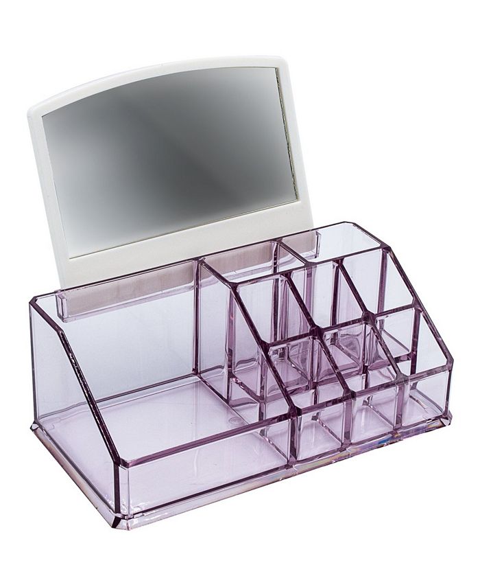 Sorbus Makeup Organizer with Mirror 10 Slots Macy's