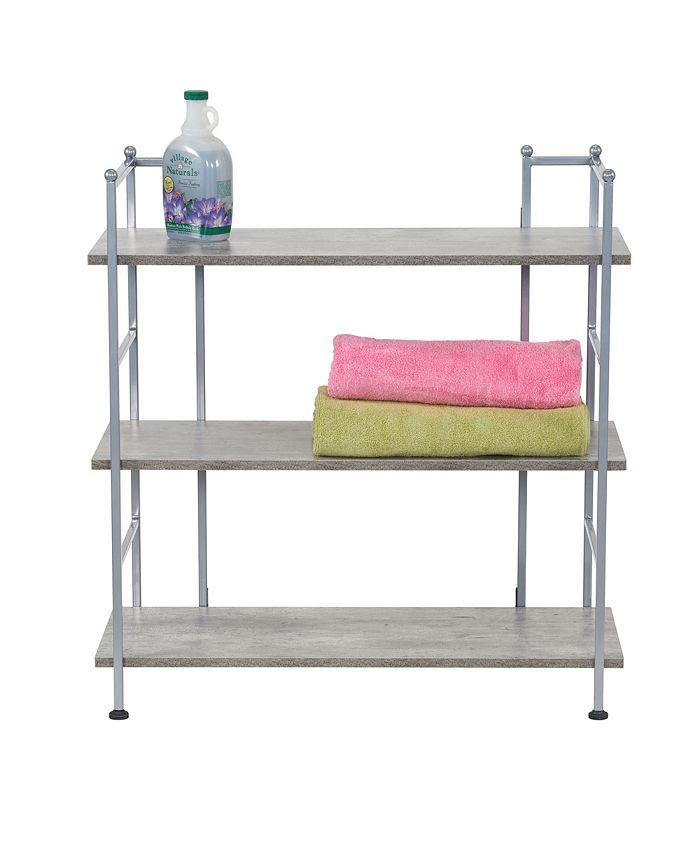 Household Essentials 3Tier Over the Toilet Wide Shelving Unit Macy's