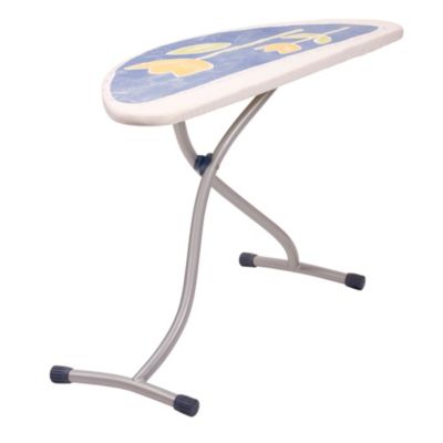 Household Essentials - Ergon Halfmoon Steel Top Ironing Board