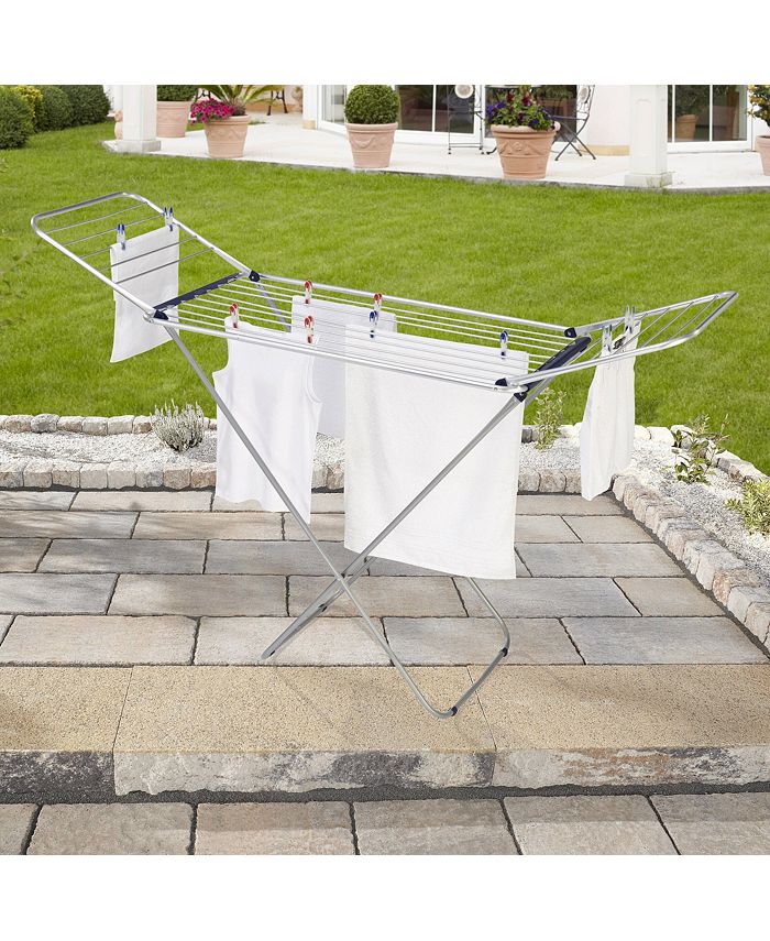 Household Essentials Leifheit Siena 180 Aluminum Drying Rack Macy's