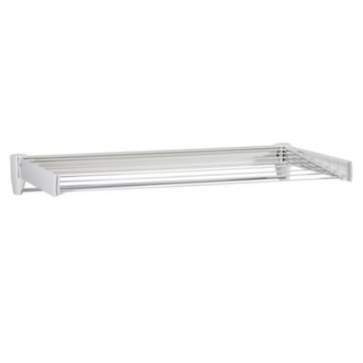 Household Essentials - Leifheit Telegant 81 Protect Plus Wall Mount Clothesline Drying Rack