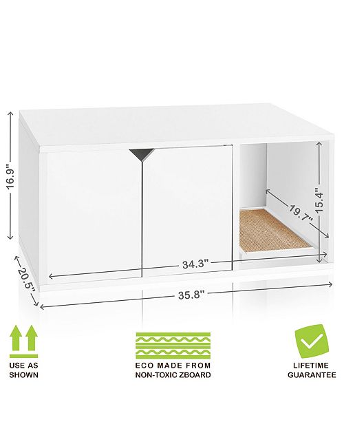 Way Basics Eco Friendly Cat Litter Box Enclosure Reviews Home