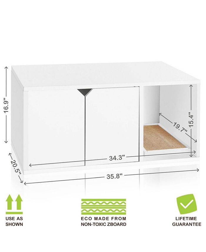 Way Basics Eco Friendly Cat Litter Box Enclosure Macy's