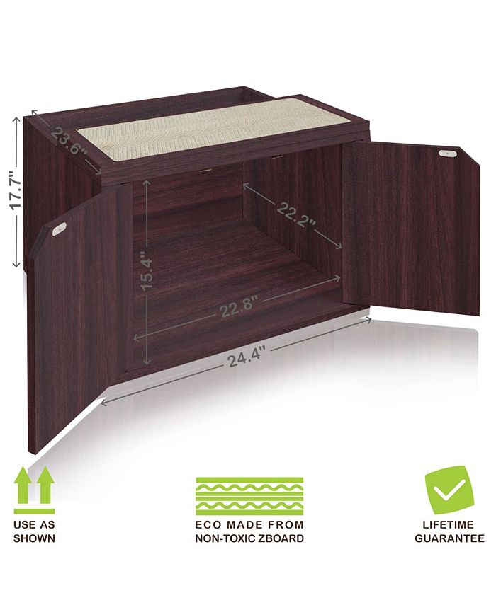 Way Basics Eco Friendly Cat Litter Box Enclosure Macy's