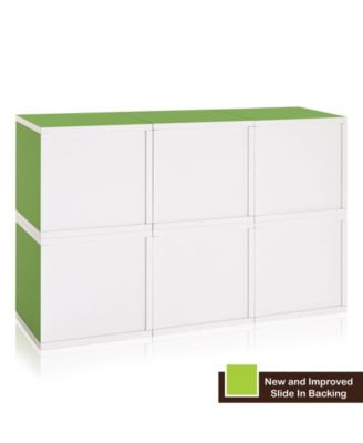 Way Basics Eco Stackable Modular Storage Cubes