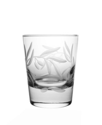 Rolf Glass Olive Dof 13Oz - Set Of 4 - Macy's