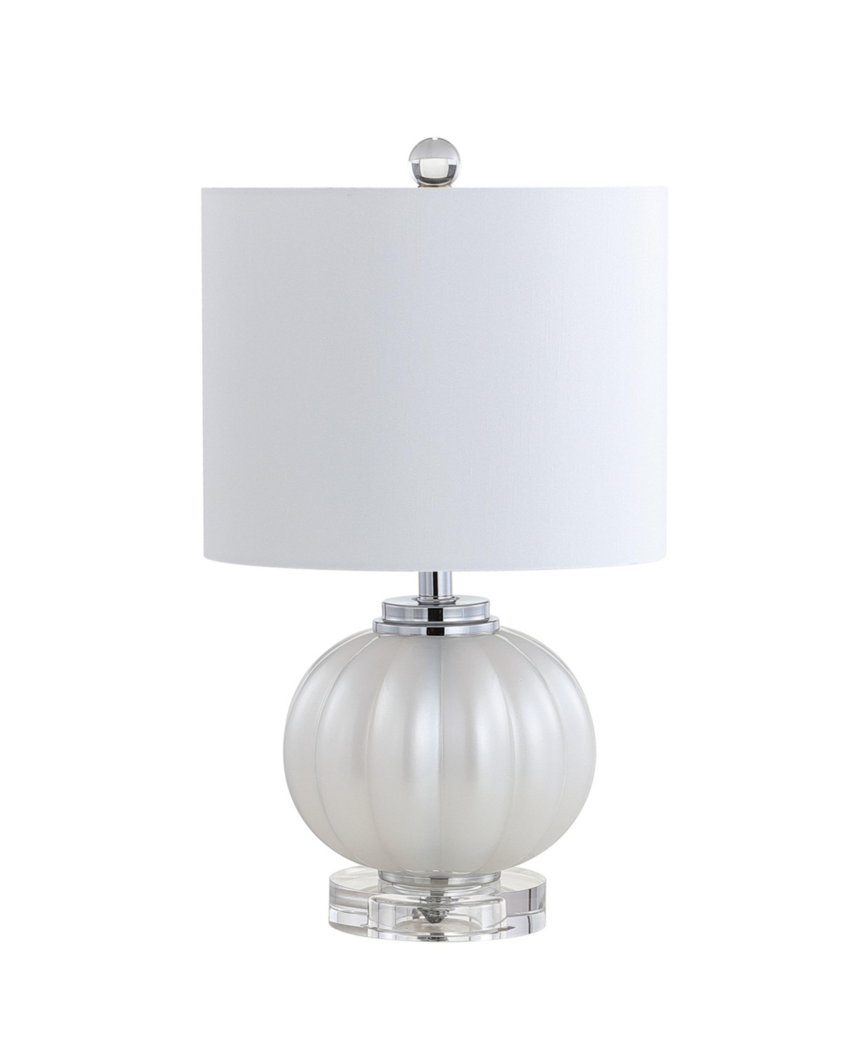 JONATHAN Y PEARL GLASSCRYSTAL LED TABLE LAMP 