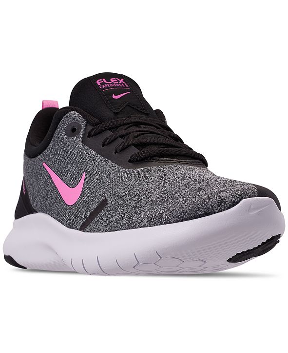 Nike Womens Flex Experience Run 8 Wide Width Running Sneakers From