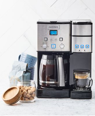 Cuisinart SS-16 Coffee Center Combo, Stainless Steel with Coffee Bar Coffee  Grinder