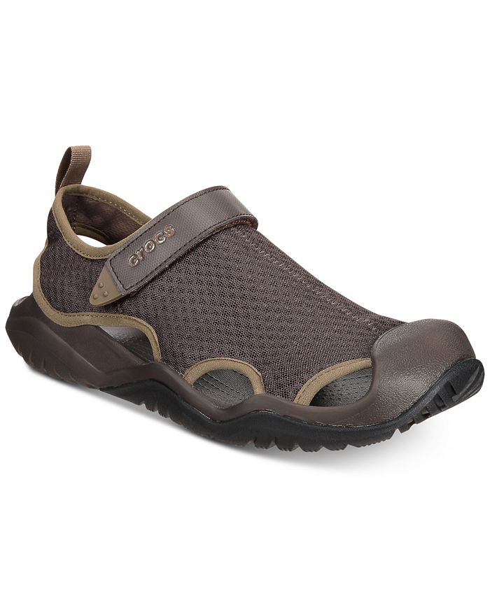 Crocs Men's Swiftwater Mesh Deck Sandals - Macy's