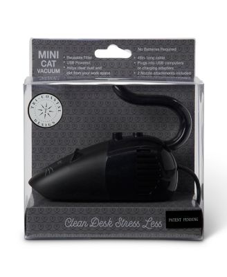 Tri-Coastal Design - Mini Black Cat Desk Vacuum