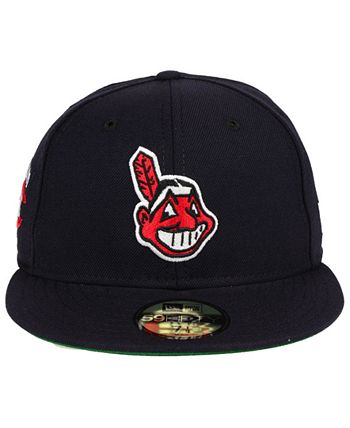 New Era Cleveland Indians Exclusive Gold Patch 59FIFTY Cap - Macy's