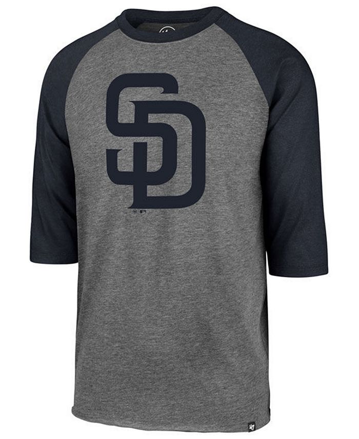 '47 Brand Men's San Diego Padres Throwback Club Raglan T-Shirt ...