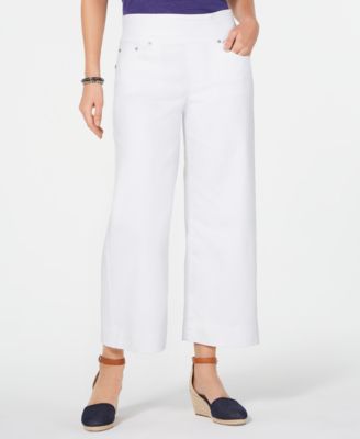 macy's white capri pants