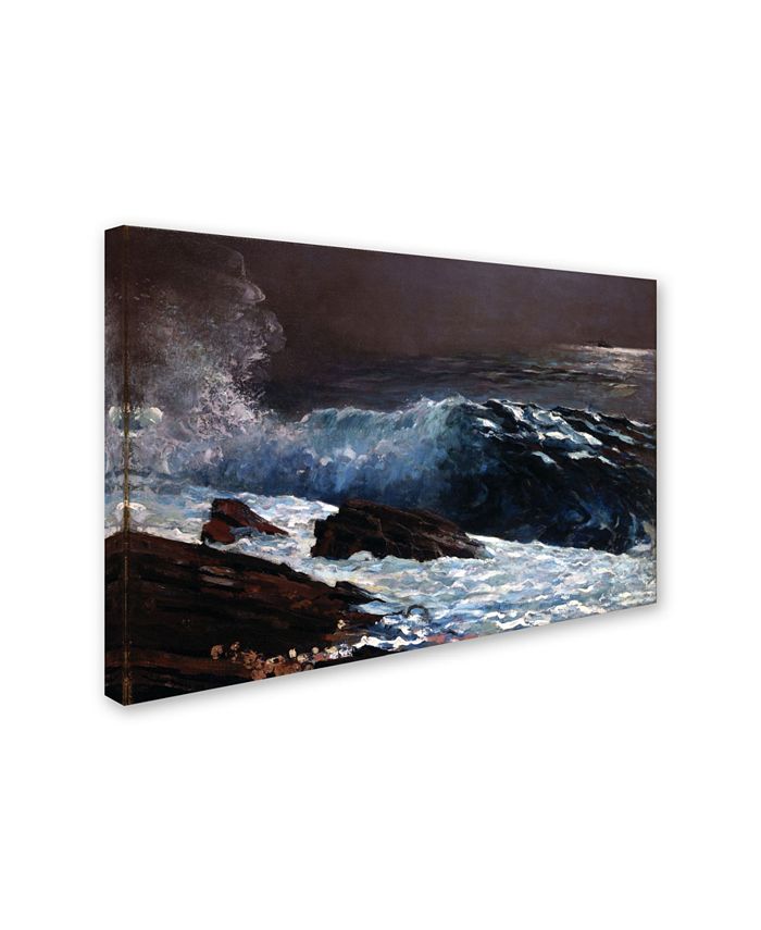 Trademark Global Homer 'Sunlight On The Coast' Canvas Art - 47