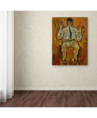 Trademark Global Egon Schiele 'Portrait Of Paris Von Gutersloh' Canvas ...