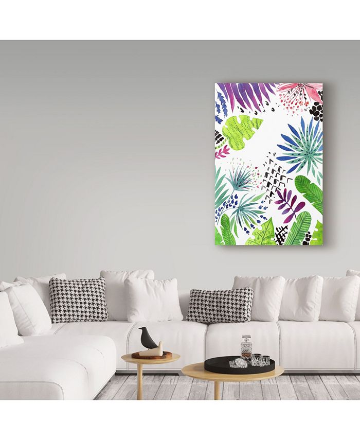 Trademark Global Irina Trzaskos Studio 'Tropical Foliage 1' Canvas Art ...
