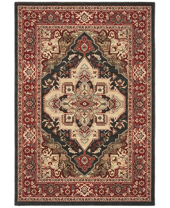 Safavieh Mahal Navy and Red 5'1" x 7'7" Area Rug & Reviews Rugs Macy's