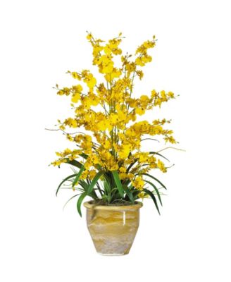 Triple Dancing Lady Silk Flower Arrangement