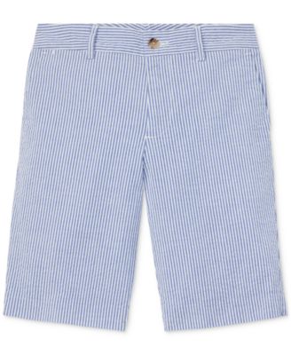 polo seersucker shorts