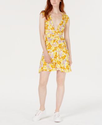 Free People Key To Your Heart Fit u0026 Flare Mini Dress - Macy's