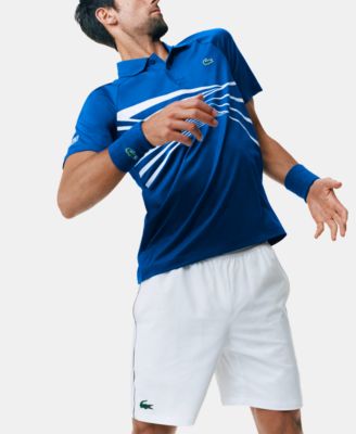 Lacoste - Men's Center Geo Print Ultra Dry Polo