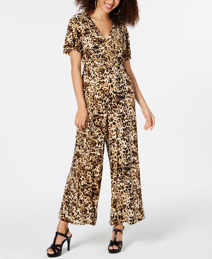 Thalia Sodi Printed Jumpsuit, Created for Macy's - Macy's