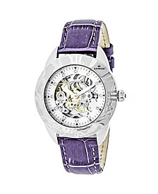 Godiva Automatic Lavender Leather Watch 38mm