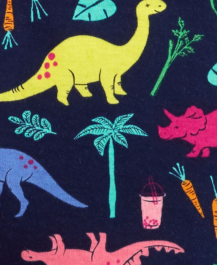 Carter's Little & Big Girls 4Pc. Cotton Dinosaur Pajamas Set Macy's