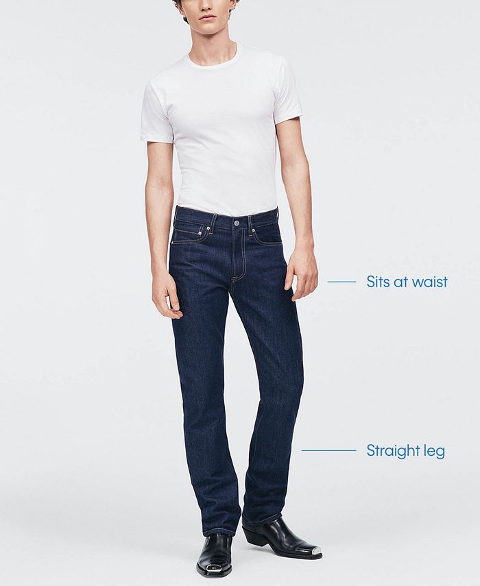 Calvin Klein Jeans Men's Straight-Fit Jeans - Macy's