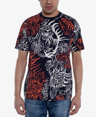 Sean John - Men's Tiger Print T-Shirt