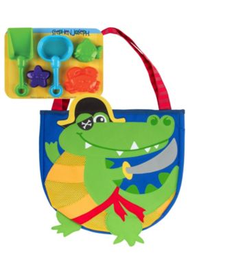 Stephen Joseph Beach Totes With Sand Toy Play Set