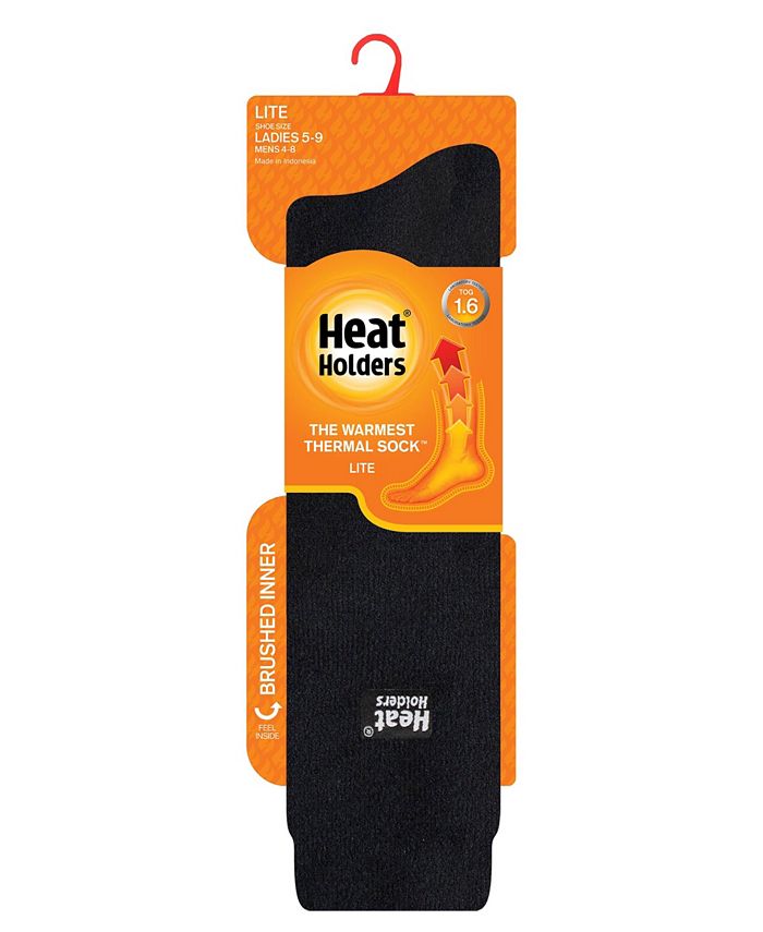 Heat Holders Women's Lite Long Solid Thermal Socks Macy's