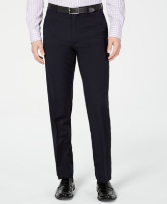 Lauren Ralph Lauren Men's Slim-Fit UltraFlex Navy Solid Suit Separates 