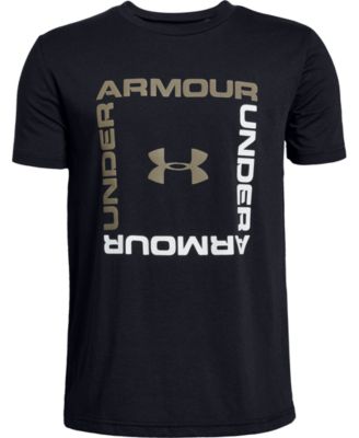 Under Armour Big Boys Box Logo T-Shirt