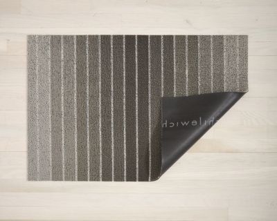 Block Stripe Shag Doormat - 18" x 28"