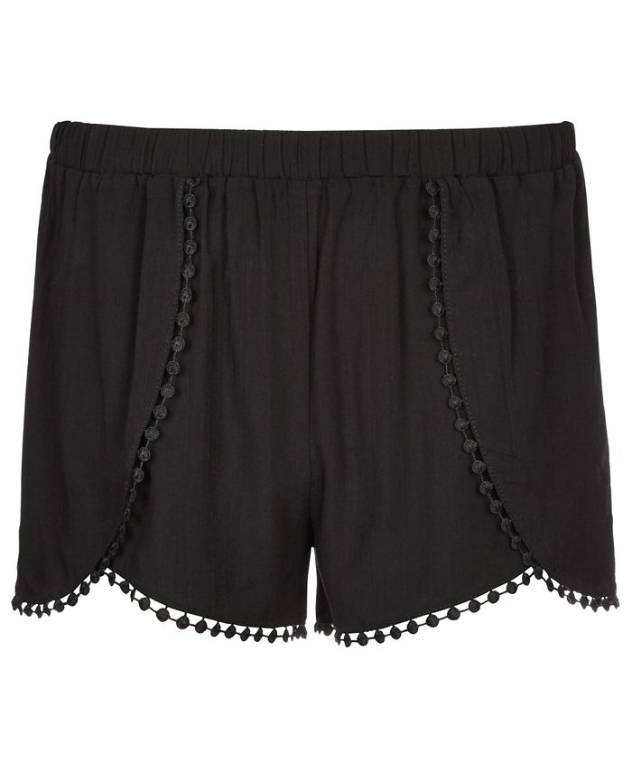 Epic Threads Big Girls Challis Crossover Shorts, Created for Macy's ...