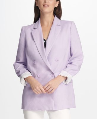 dkny double breasted blazer