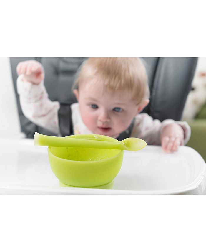 Olababy - 100% Toxin-Free Silicone Heat Safe Steam Cooker Baby Feeding Bowl