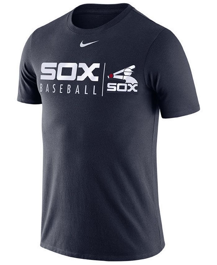 Nike Men's Chicago White Sox Dri-FIT Practice T-Shirt - Macy's