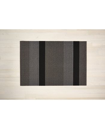 Chilewich Shag Mat - 18 x 28 Doormat Bold Stripe Punch