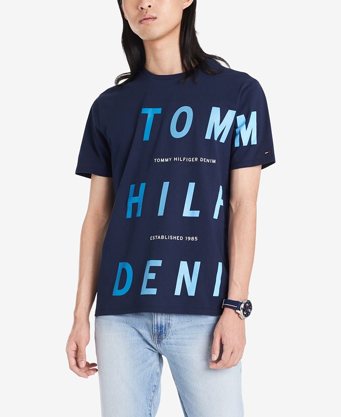 Tommy Hilfiger Men's Nickerson Logo Graphic T-Shirt - Macy's