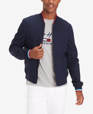 macy's tommy hilfiger bomber jacket